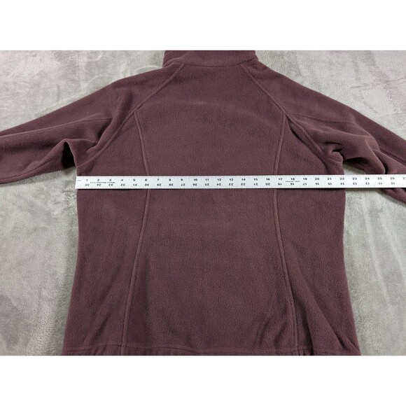 Columbia Benton Springs Fleece Jacket Women’s PXL Purple Full Zip Outdoors - Picture 8 of 9